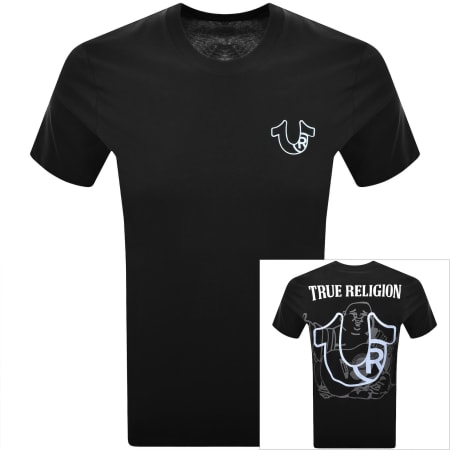 True Religion Nihon Horseshoe T Shirt Black | Mainline
